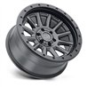 Black Rhino Hard Alloys | DUGGER 17x8.5 ET-18 - GUN BLACK W/ BLACK ROCK GUARD