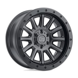 Black Rhino Hard Alloys | DUGGER 17x8.5 ET-18 - GUN BLACK W/ BLACK ROCK GUARD