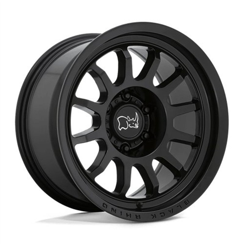 Black Rhino Hard Alloys | RAPID 17x8.5 ET0 - MATTE BLACK