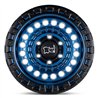 Black Rhino Hard Alloys | SENTINEL 17x8.5 ET-10 - COBALT BLUE W/ BLACK RING