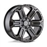 Black Rhino Hard Alloys | WANAKA 17x8.5 ET12 - MATTE GUNMETAL W/ BRUSHED FACE & GUNMETAL TINT