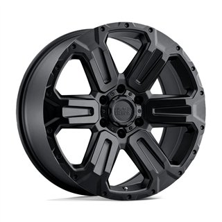 Black Rhino Hard Alloys | WANAKA 17x8.5 ET35 - MATTE BLACK