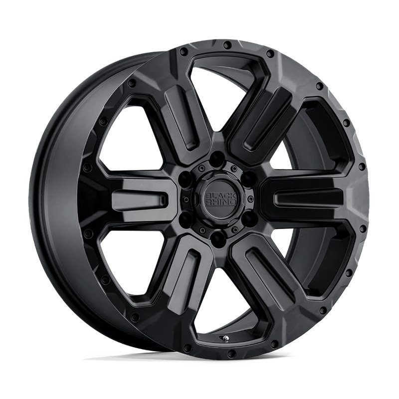 Black Rhino Hard Alloys | WANAKA 17x8.5 ET35 - MATTE BLACK