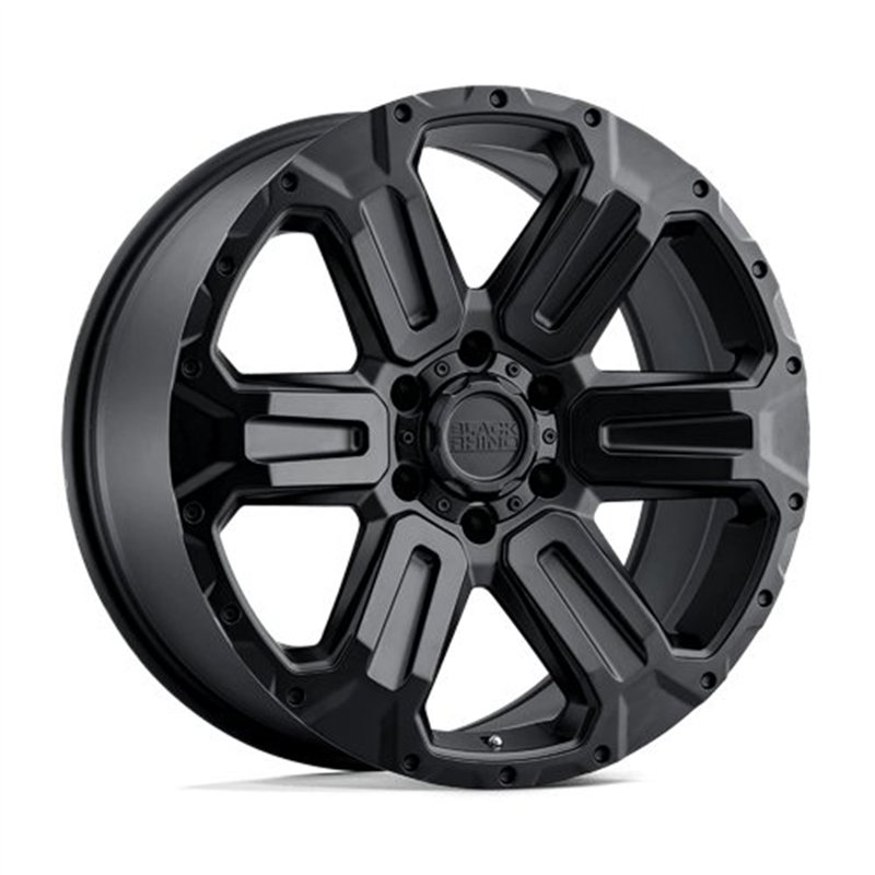 Black Rhino Hard Alloys | WANAKA 17x8.5 ET35 - MATTE BLACK