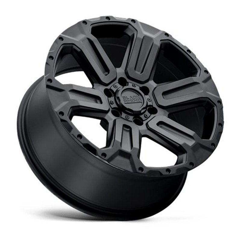 Black Rhino Hard Alloys | WANAKA 17x8.5 ET35 - MATTE BLACK