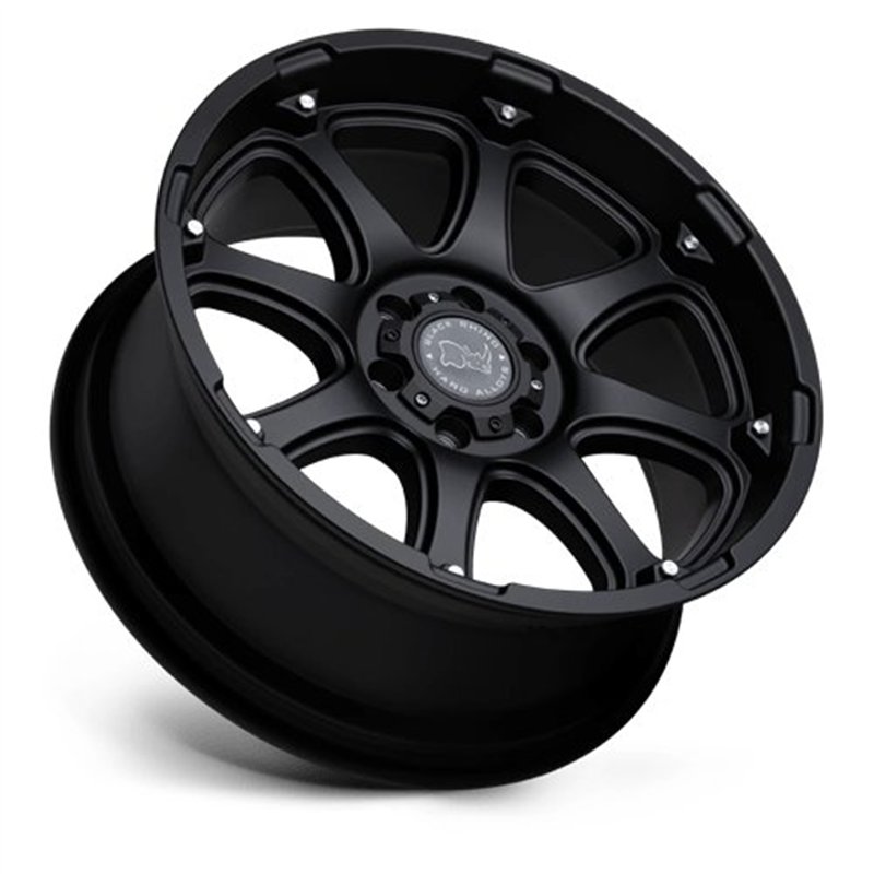 Black Rhino Hard Alloys | GLAMIS 17x9.0 ET12 - MATTE BLACK