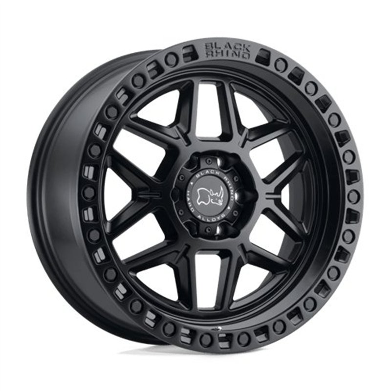 Black Rhino Hard Alloys | KELSO 17x9.0 ET0 - MATTE BLACK