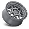 Black Rhino Hard Alloys | KELSO 17x9.0 ET0 - BATTLESHIP GRAY W/ BLACK RING