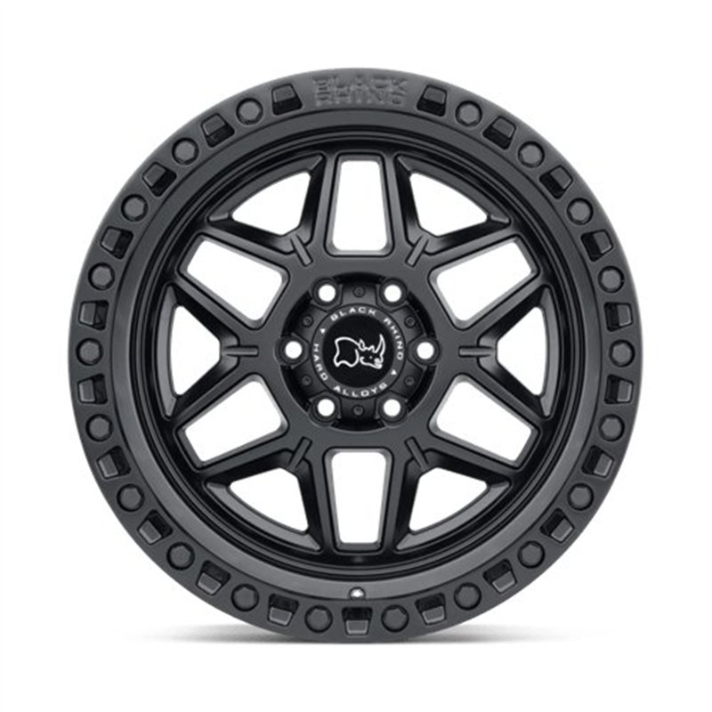 Black Rhino Hard Alloys | KELSO 17x9.0 ET0 - MATTE BLACK