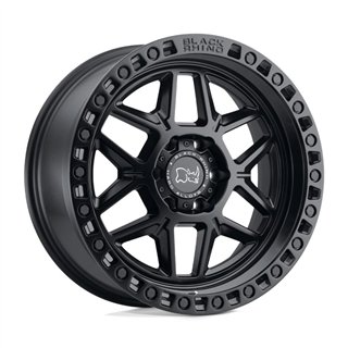Black Rhino Hard Alloys | KELSO 17x9.0 ET0 - MATTE BLACK