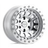 Black Rhino Hard Alloys | PRIMM 17x9.0 ET0 - SILVER WITH MIRROR FACE & MACHINED RING