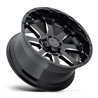 Black Rhino Hard Alloys | SIERRA 17x9.0 ET-12 - GLOSS BLACK W/ MILLED SPOKES