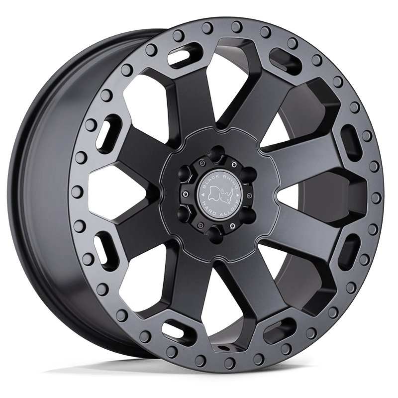 Black Rhino Hard Alloys | WARLORD 17x9.0 ET-12 - MATTE GUNMETAL