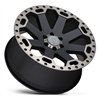Black Rhino Hard Alloys | WARLORD 17x9.0 ET-12 - MATTE BLACK W/ MACHINED DARK TINT