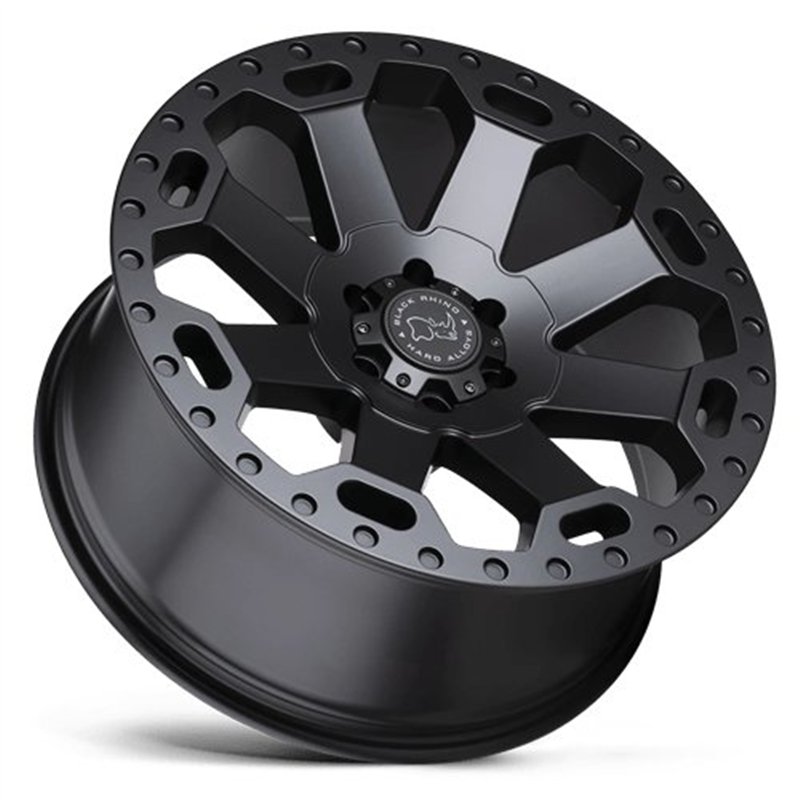 Black Rhino Hard Alloys | WARLORD 17x9.0 ET-12 - MATTE GUNMETAL