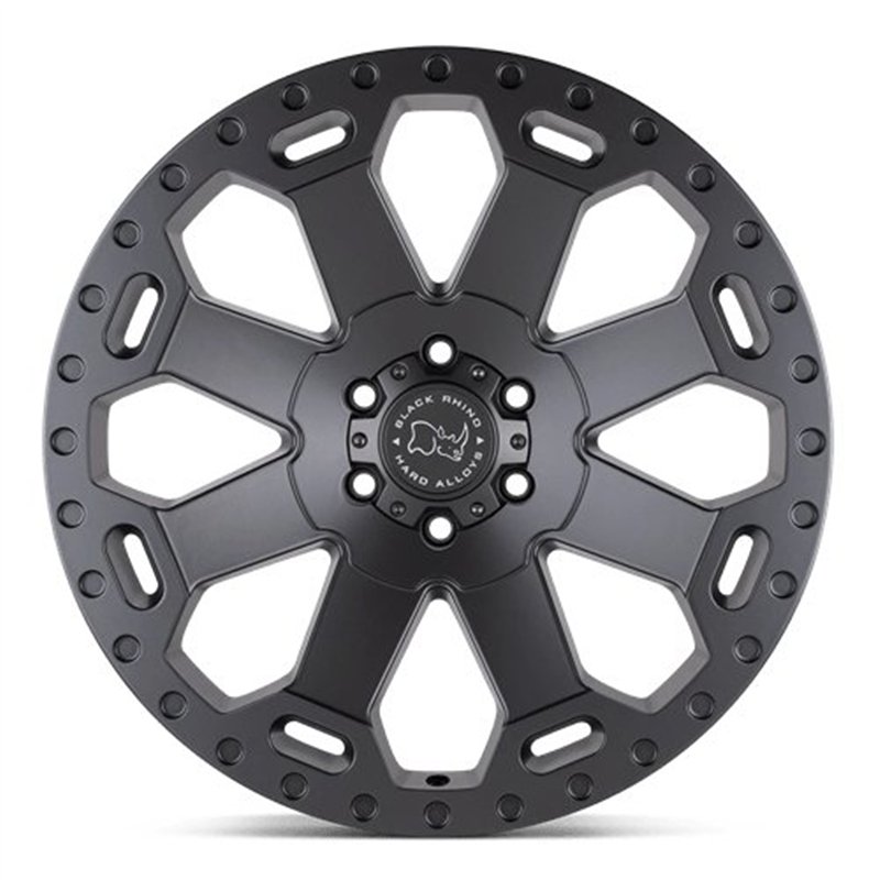 Black Rhino Hard Alloys | WARLORD 17x9.0 ET-12 - MATTE GUNMETAL