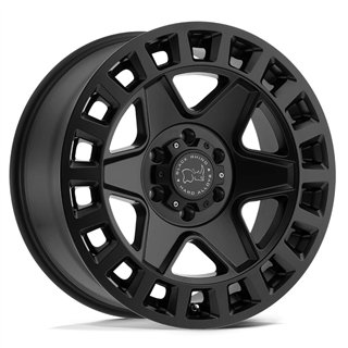 Black Rhino Hard Alloys | YORK 17x9.0 ET-12 - MATTE BLACK