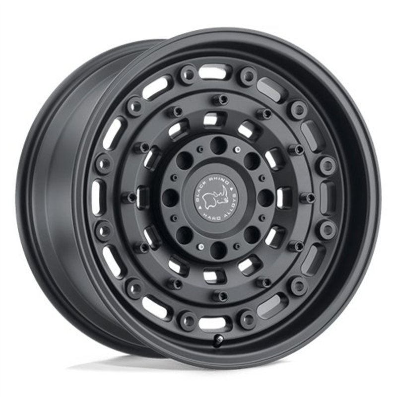 Black Rhino Hard Alloys | ARSENAL 17x9.5 ET12 - TEXTURED MATTE BLACK