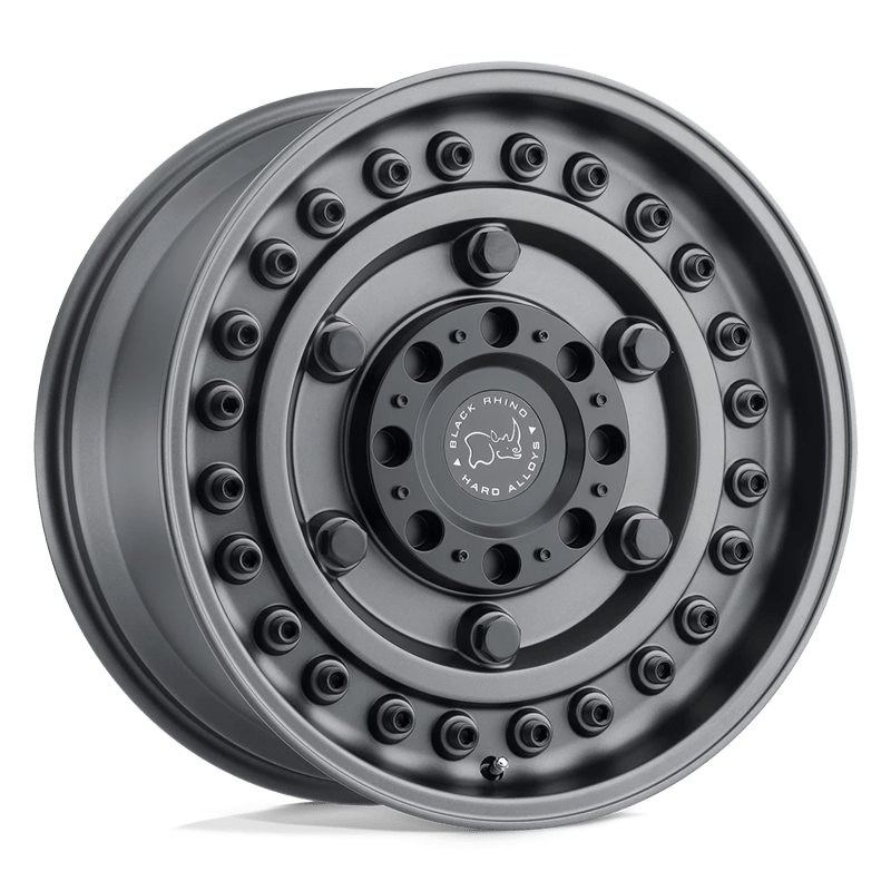 Black Rhino Hard Alloys | ARMORY 17x9.5 ET-18 - GUN BLACK