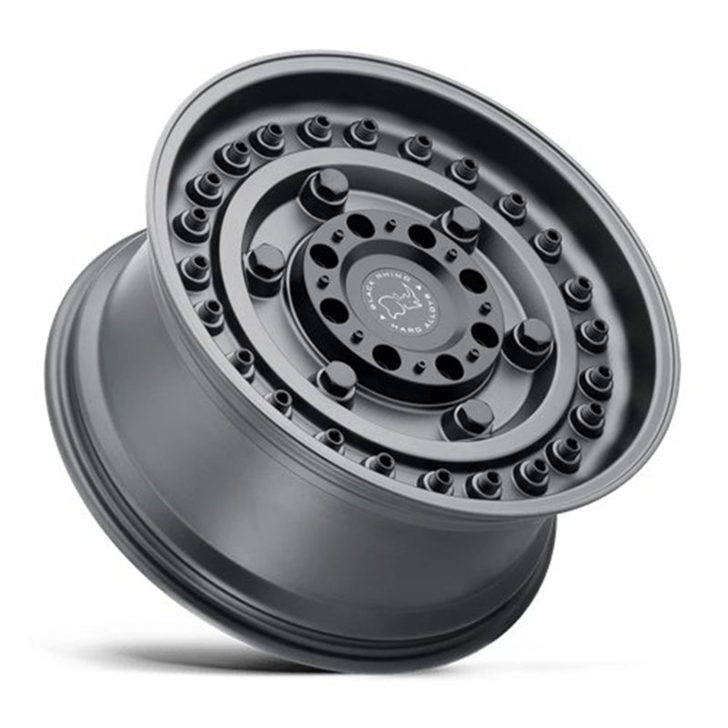 Black Rhino Hard Alloys | ARMORY 17x9.5 ET-18 - GUN BLACK