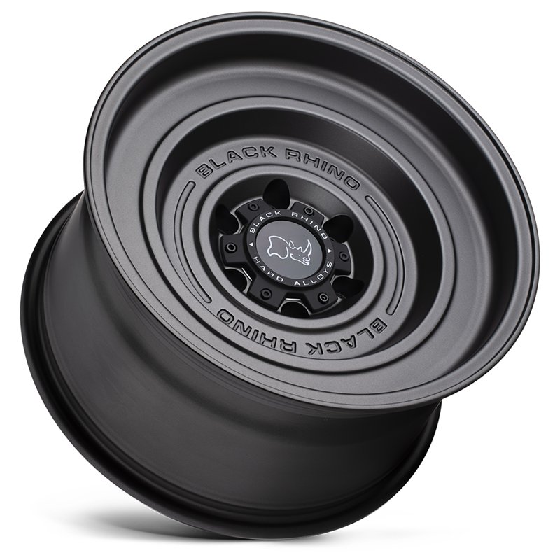 Black Rhino Hard Alloys | SOLID 17x9.5 ET-12 - MATTE GUN BLACK