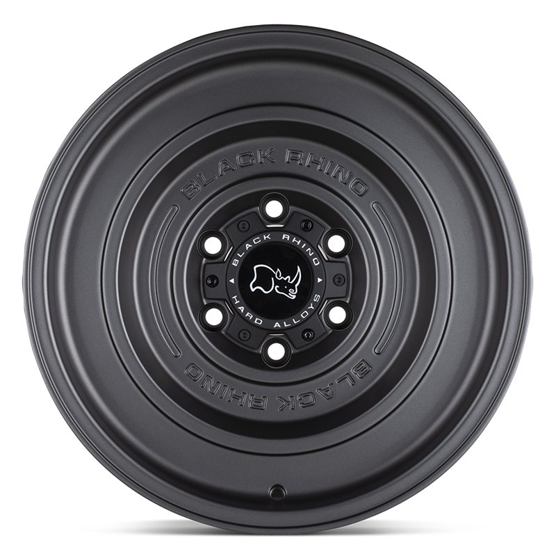 Black Rhino Hard Alloys | SOLID 17x9.5 ET-12 - MATTE GUN BLACK
