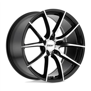 TSW | SPRINT 19x9.5 ET35 - GLOSS BLACK W/ MIRROR CUT FACE