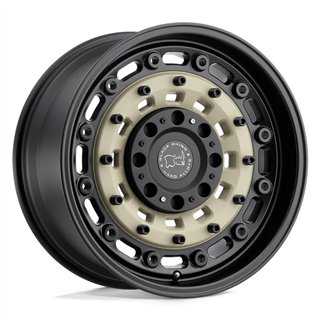 Black Rhino Hard Alloys | ARSENAL 20x8.5 ET30 - SAND ON BLACK