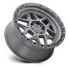 Black Rhino Hard Alloys | KELSO 20x9.0 ET12 - BATTLESHIP GRAY W/ BLACK RING