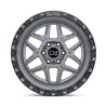 Black Rhino Hard Alloys | KELSO 20x9.0 ET12 - BATTLESHIP GRAY W/ BLACK RING