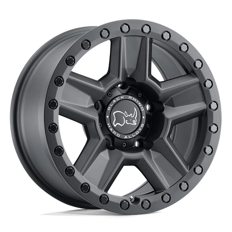 Black Rhino Hard Alloys | RAVINE 20x9.0 ET12 - MATTE BLACK