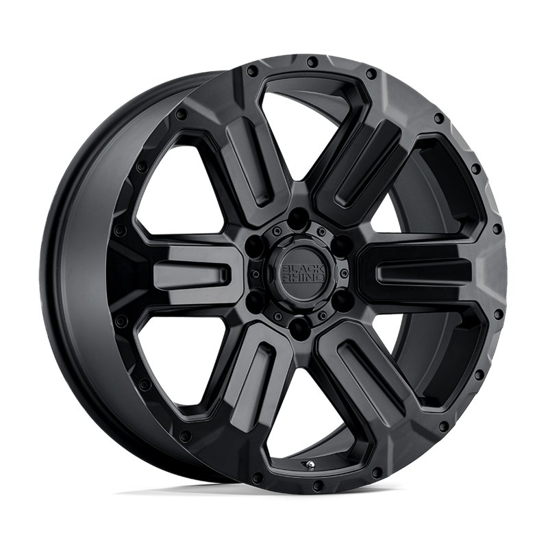 Black Rhino Hard Alloys | WANAKA 20x9.0 ET35 - MATTE BLACK