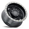 Black Rhino Hard Alloys | ABRAMS 20x9.5 ET-18 - GLOSS GUN BLACK W/ MACHINED DARK TINT