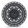 Black Rhino Hard Alloys | ABRAMS 20x9.5 ET-18 - TEXTURED MATTE GUNMETAL