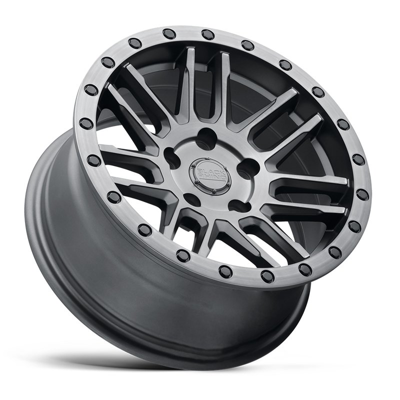 Black Rhino Hard Alloys | ARCHES 20x9.5 ET0 - MATTE BRUSHED GUNMETAL W/ BLACK BOLTS