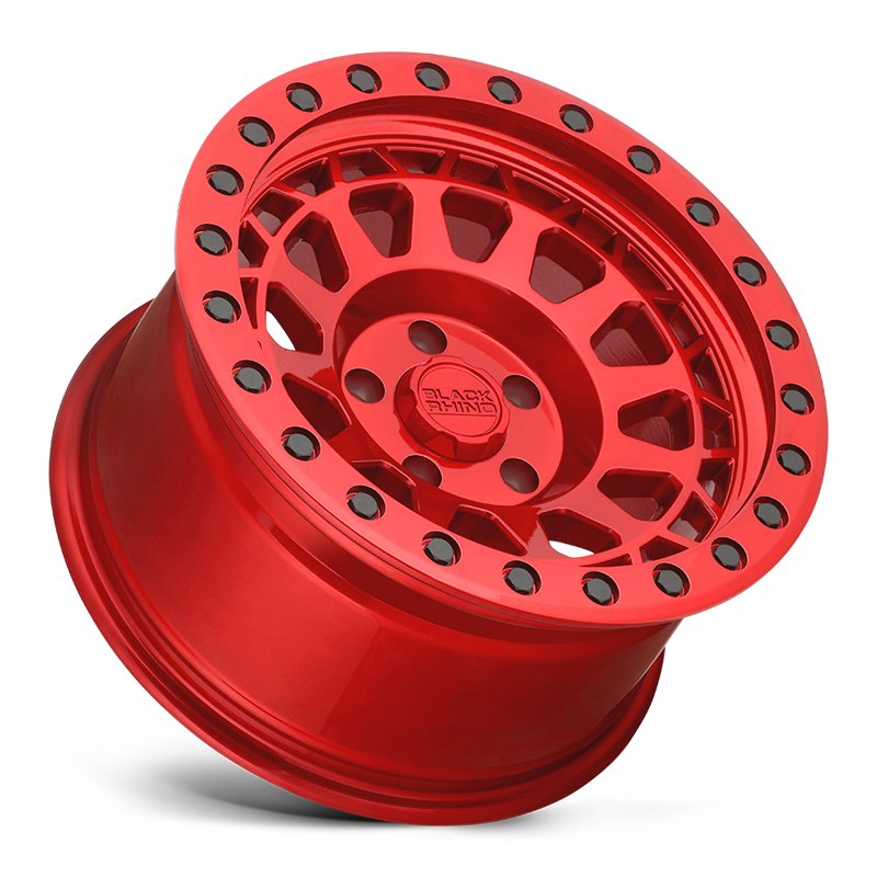 Black Rhino Hard Alloys | PRIMM 20x9.5 ET-18 - CANDY RED WITH BLACK BOLTS