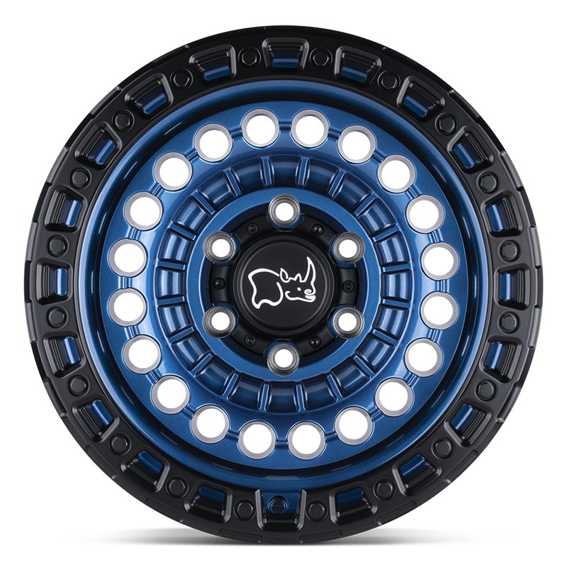Black Rhino Hard Alloys | SENTINEL 20x9.5 ET-18 - COBALT BLUE W/ BLACK RING