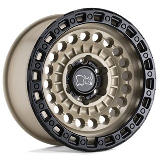 Black Rhino Hard Alloys | SENTINEL 20x9.5 ET-18 - DESERT SAND W/ BLACK RING