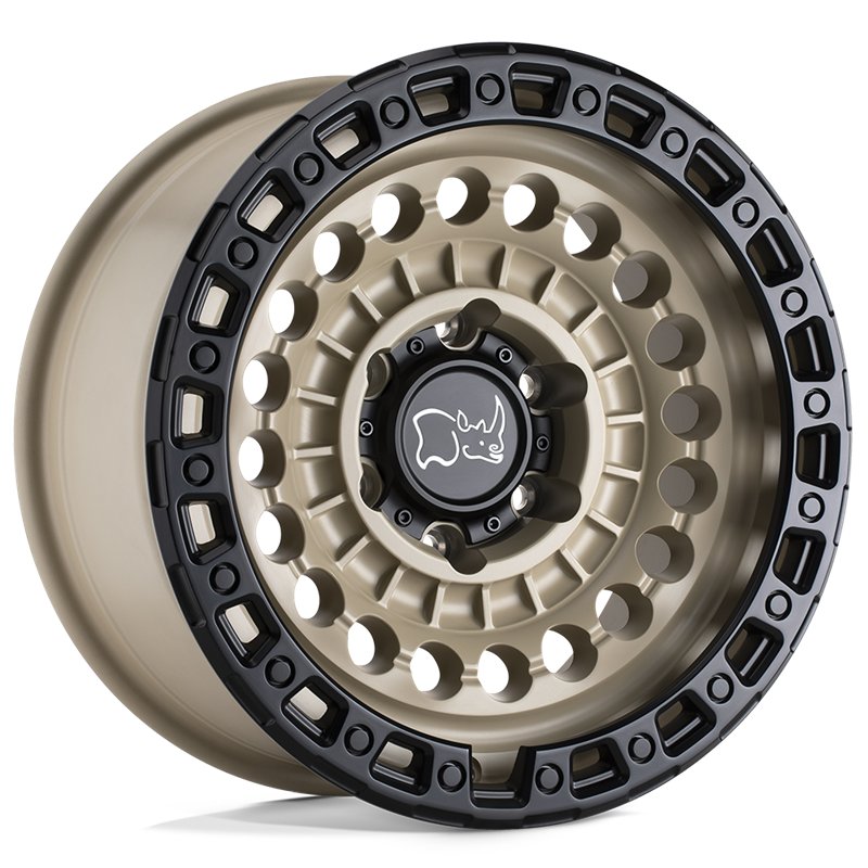 Black Rhino Hard Alloys | SENTINEL 20x9.5 ET-18 - DESERT SAND W/ BLACK RING
