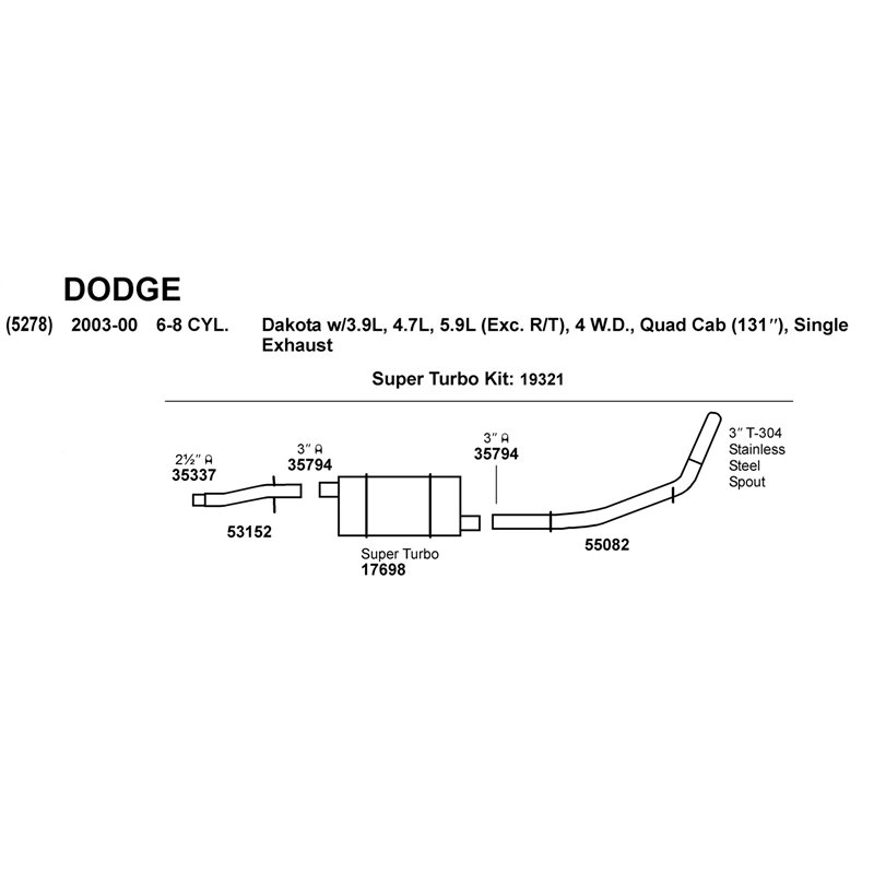 Dynomax | DynoMax Super Turbo Muffler