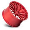 Asanti Black | AB039 MOGUL 5 20x8.5 ET20 - CANDY RED
