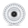 Asanti Black | AB040 TIARA 20x9.0 ET45 - CHROME