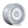 Asanti Black | AB040 TIARA 20x9.0 ET15 - GLOSS SILVER BRIGHT MACH FACE