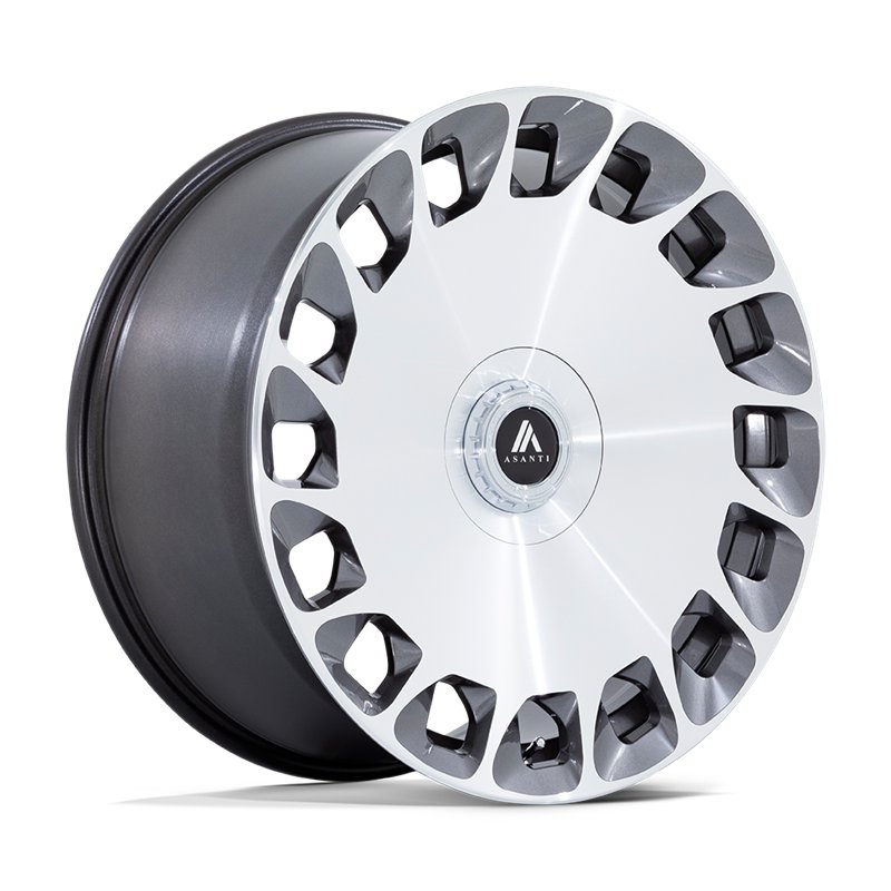 Asanti Black | AB045 ARISTOCRAT 24x10.0 ET35 - GLOSS PLATINUM BRIGHT MACH FC