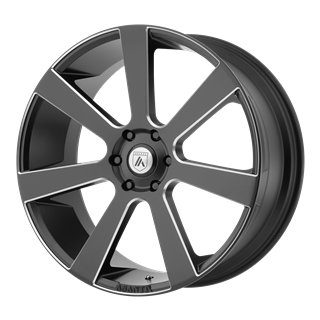 Asanti Black | ABL-15 APOLLO 24x9.0 ET35 - SATIN BLACK MILLED