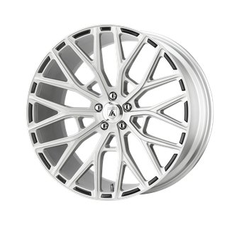 Asanti Black | ABL-21 LEO 20x10.5 ET27 - BRUSHED SILVER