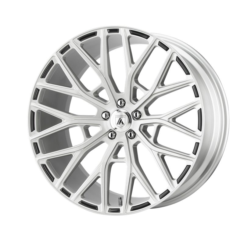 Asanti Black | ABL-21 LEO 20x10.5 ET27 - BRUSHED SILVER