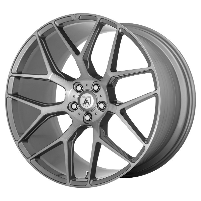 Asanti Black | ABL-27 DYNASTY 22x9.0 ET32 - TITANIUM BRUSHED