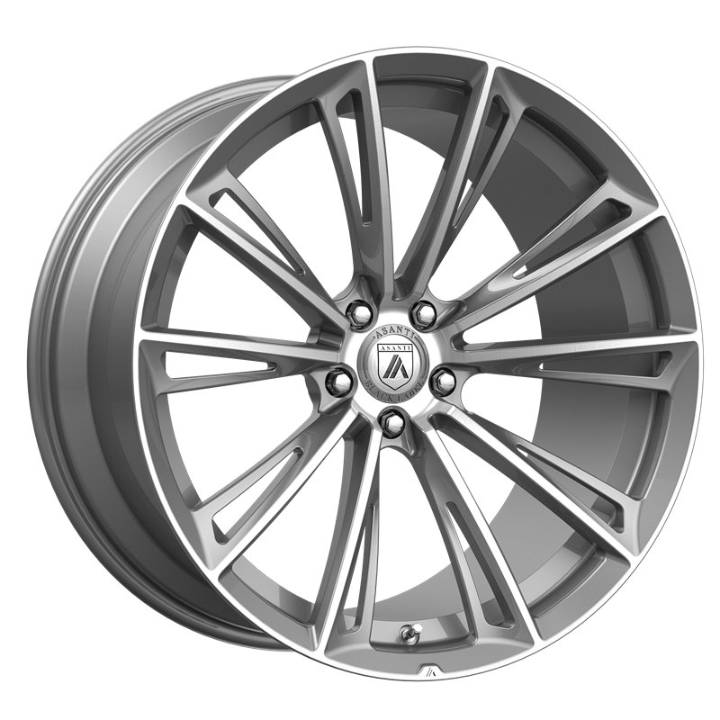 Asanti Black | ABL30 CORONA 20x9.0 ET35 - TITANIUM BRUSHED