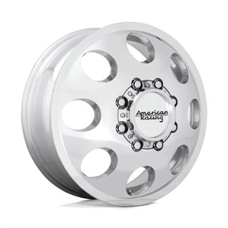 American Racing | AR204 BAJA DUALLY 16x6.0 ET111 - POLISHED - FRONT